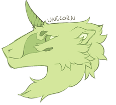 Unicorn Head Shape (Ren)